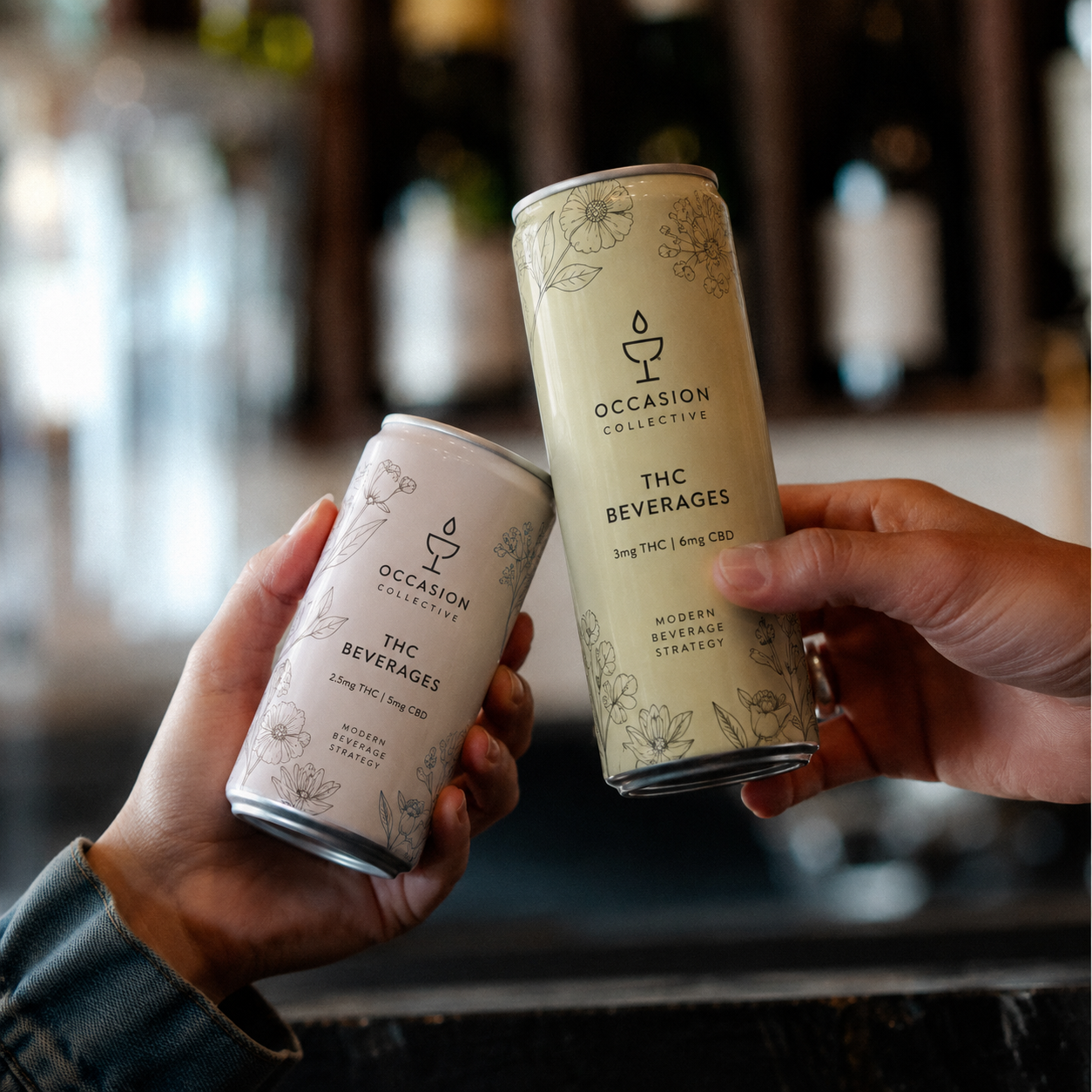 Two flavors of Cann drinks